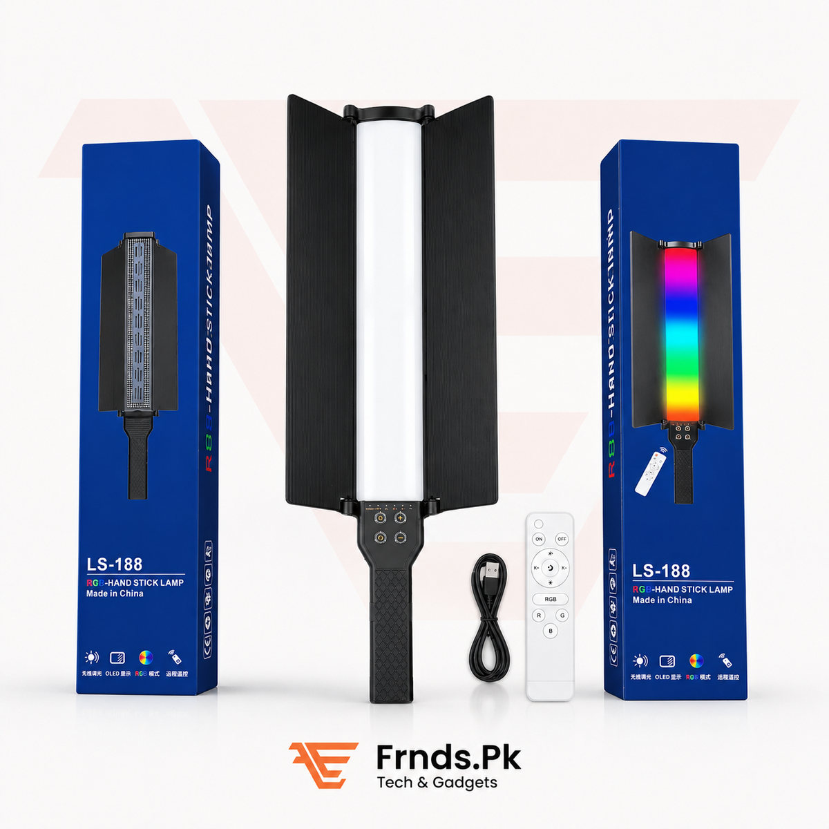 LS-188 RGB Hand Stick Rechargeable Light