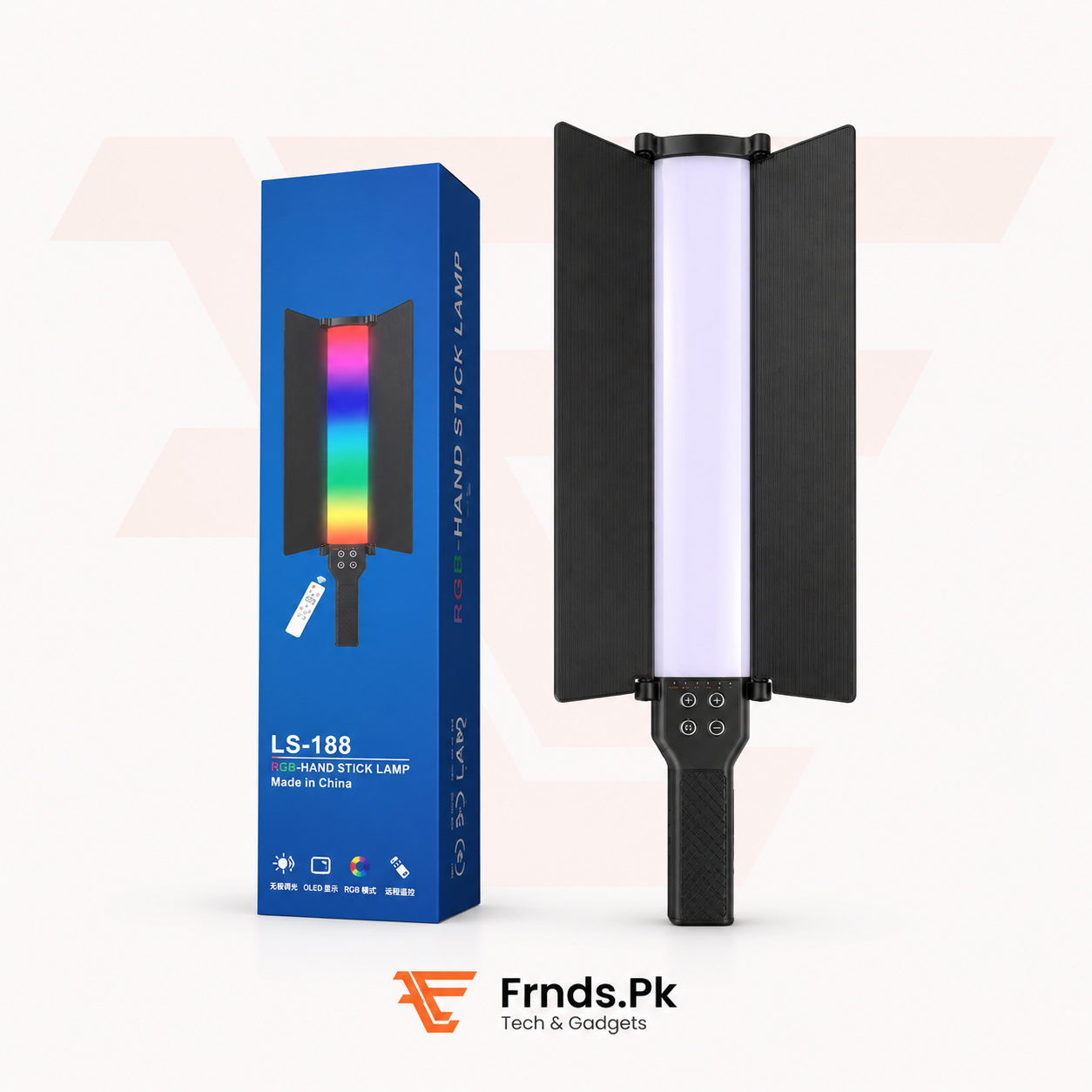LS-188 RGB Hand Stick Rechargeable Light