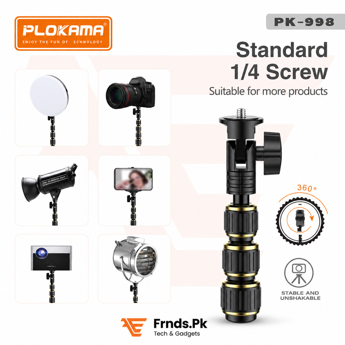 Plokama PK998 Tripod Stand